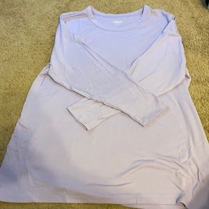 Old Navy Lavender Long Sleeve Tee
